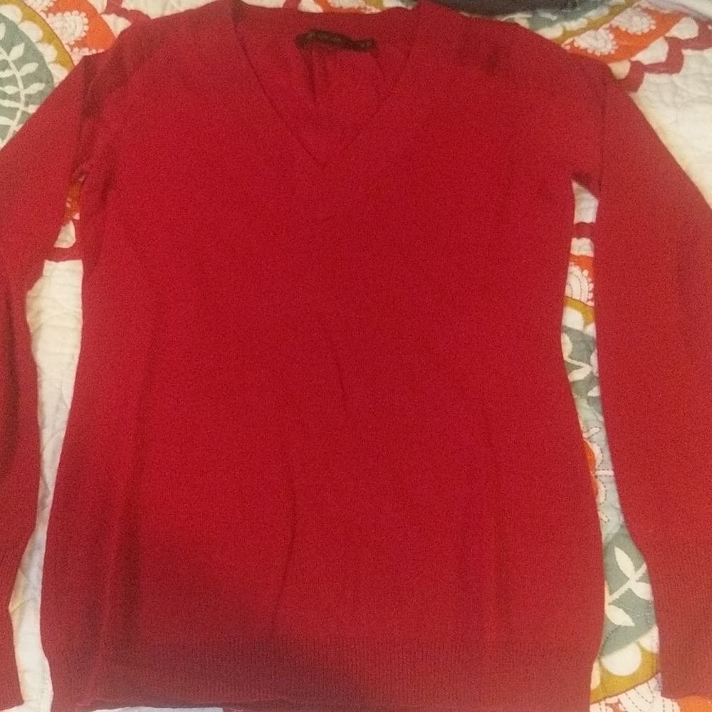 Red sweater